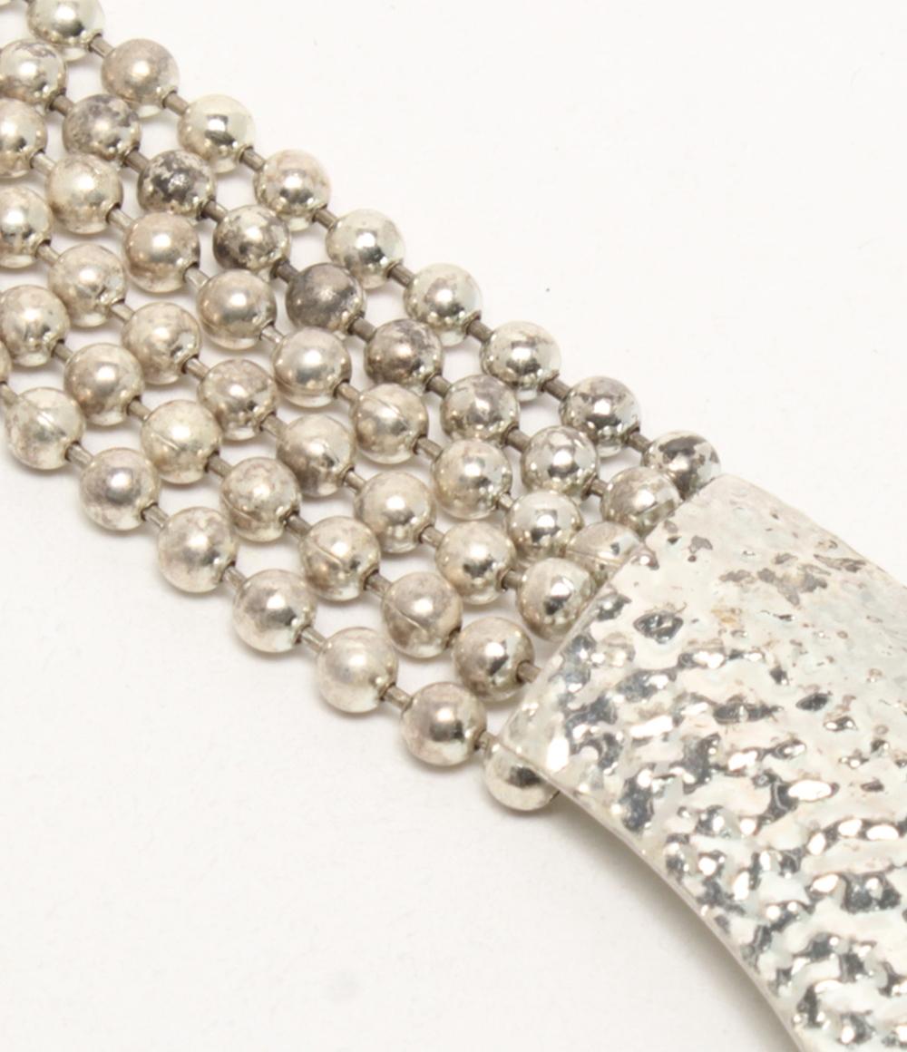 YOHAI チョーカー ネックレス イヤリング ボールチェーン 2点セット レディース