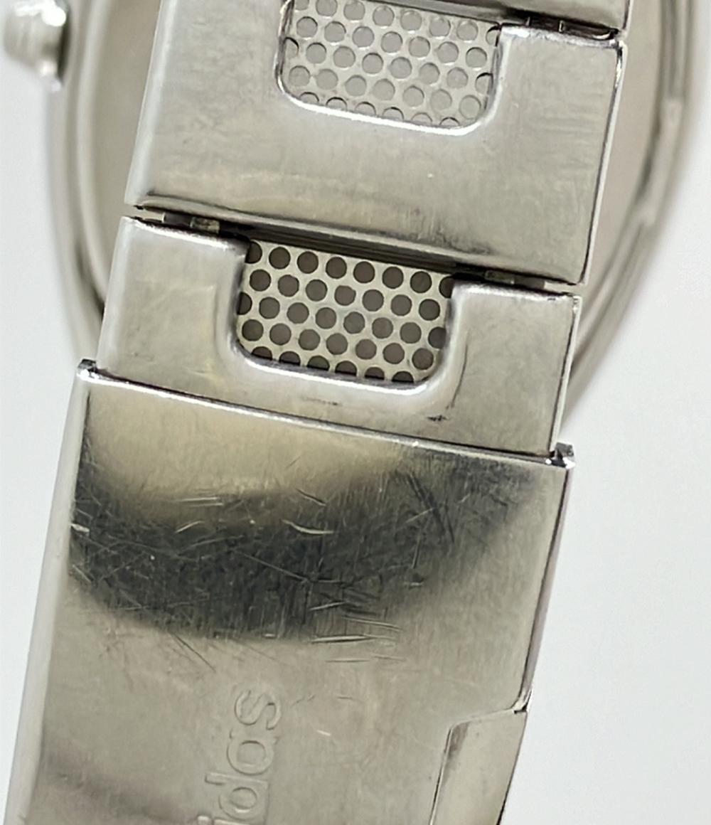 adidas 腕時計 クオーツ シルバー 10-5037 メンズ アディダス