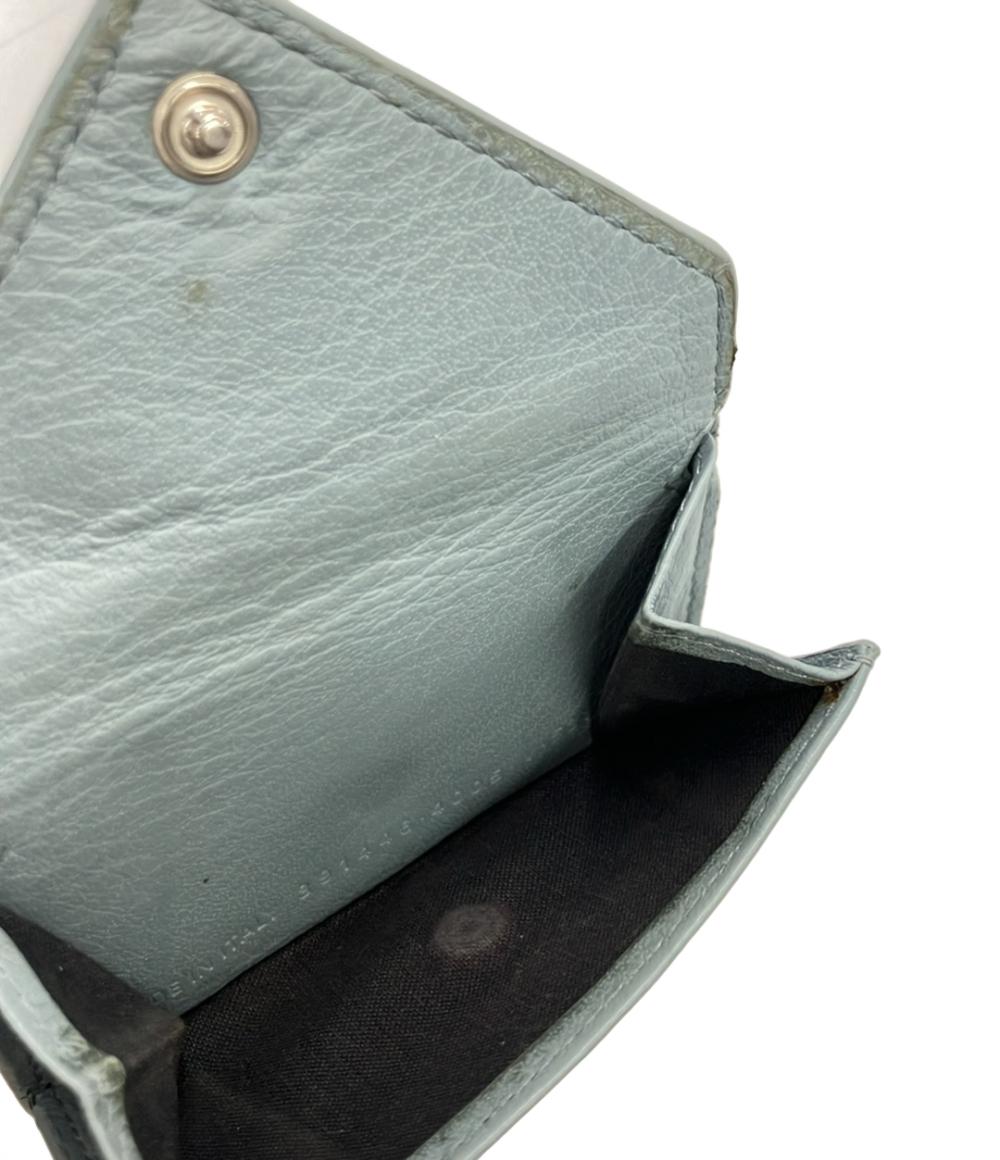 BALENCIAGA 三つ折り財布 レザー ペーパーミニ 391446 4005 レディース バレンシアガ
