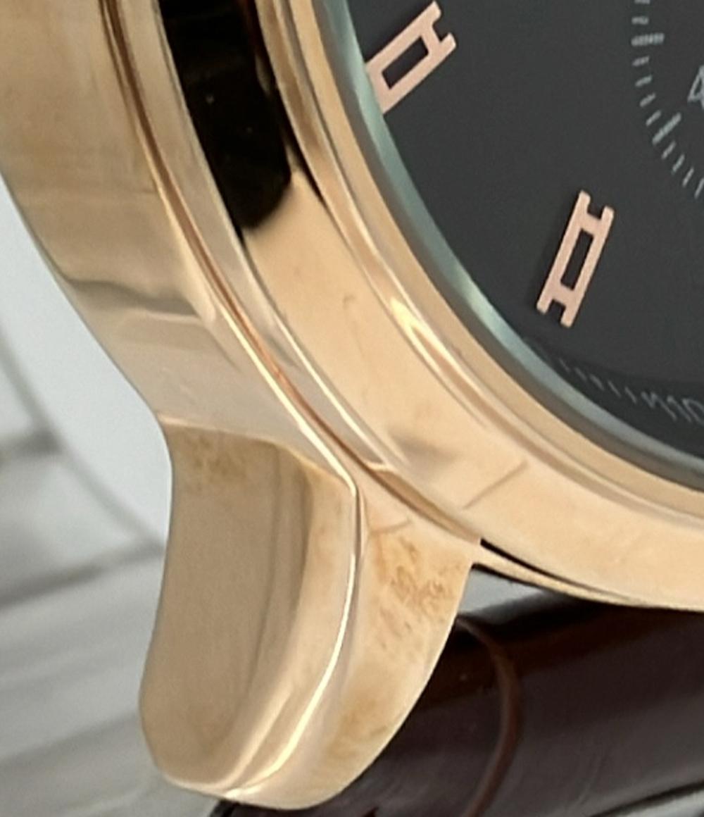 LIGE 腕時計 クオーツ ブラック メンズ リジェ