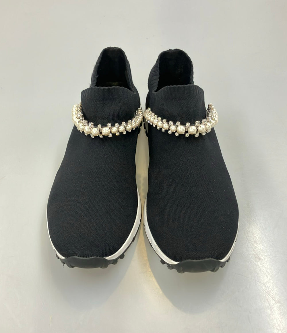 Jimmy Choo スリッポン ビジュー VERONA レディース SIZE 38 (25cm) ジミーチュウ