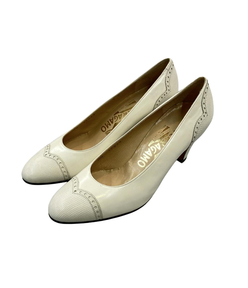 Salvatore Ferragamo パンプス レディース SIZE 4 C サルヴァトーレ