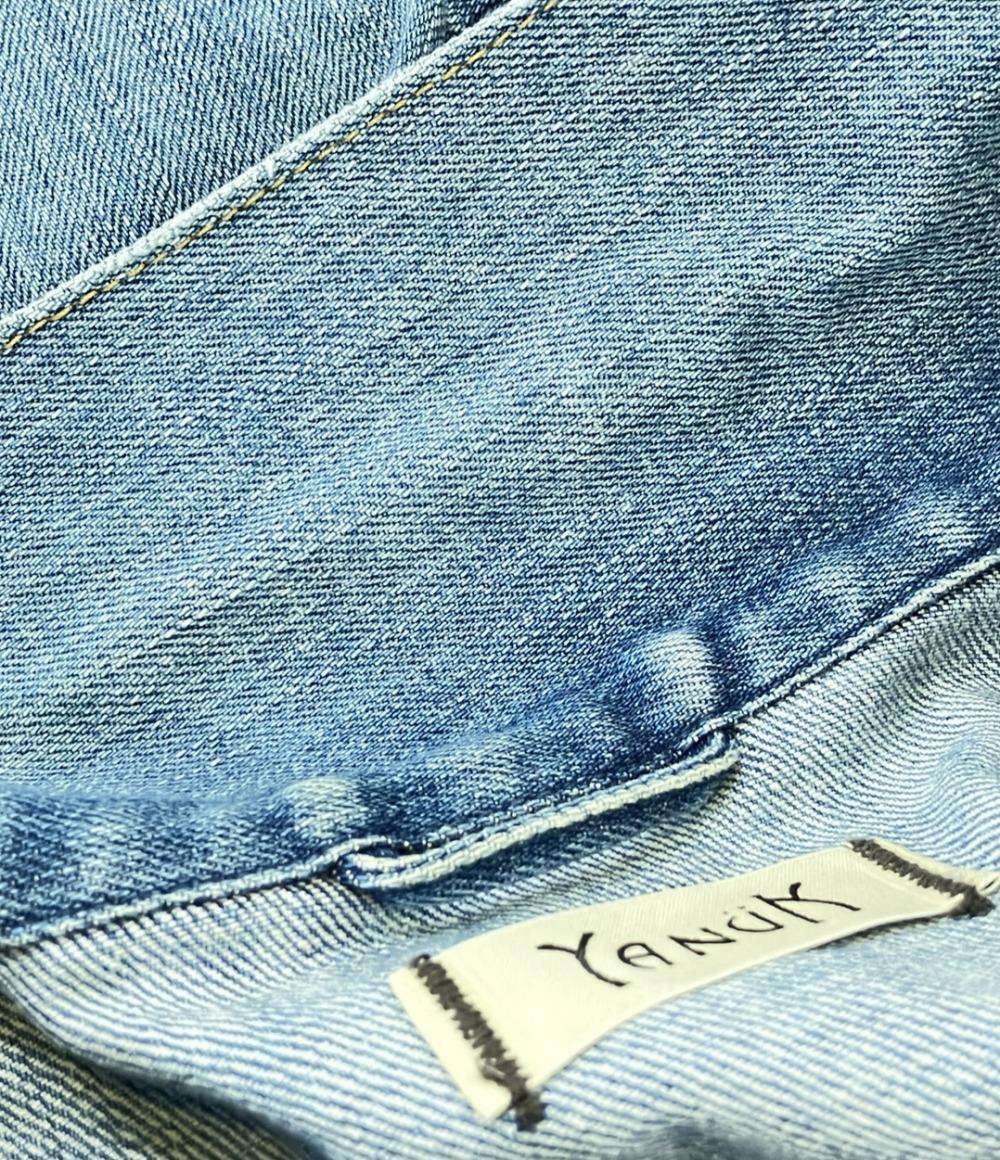 ヤヌーク デニムジャケット ダメージ加工 レディース SIZE S (S) YANUK