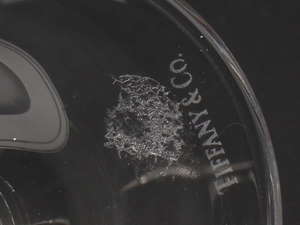 ティファニー ワイングラス 2点セット ペア フローレット TIFFANY&Co.