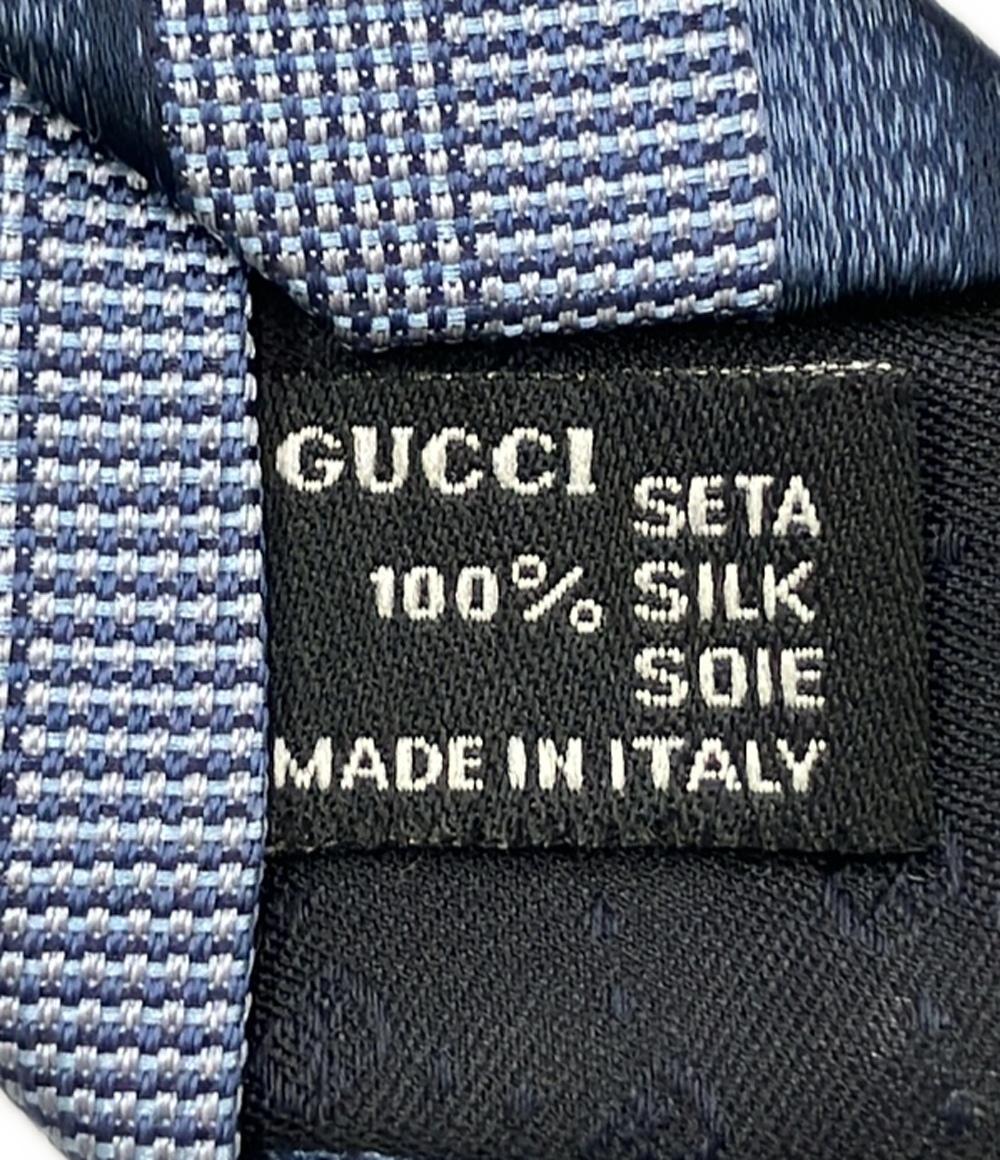 美品 GUCCI ネクタイ シルク100% メンズ グッチ