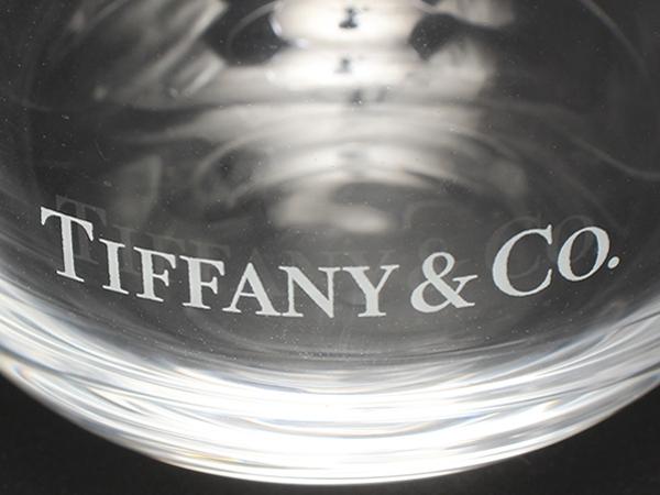 美品 TIFFANY&Co. グラス タンブラー 2点セット ペア TCO ティファニー