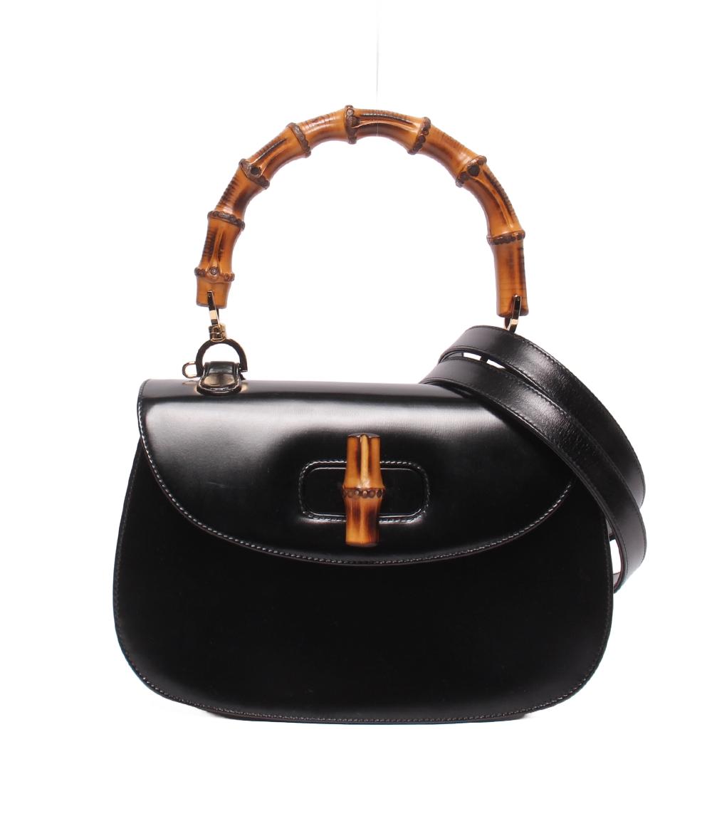 GUCCI 2wayハンドバッグ ショルダーバッグ 肩掛け バンブー 000 2684