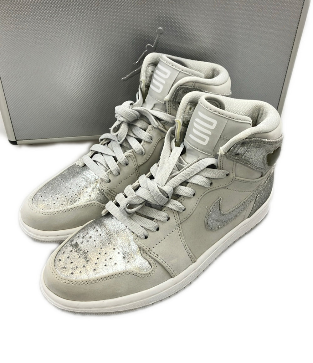ナイキ ハイカットスニーカー AIR JORDAN 1 RETRO HIGH SILVER 396009-001 メンズ SIZE 25.0 (S) NIKE NIKE ハイカットスニーカー AIR JORDAN 1 RETRO HIGH SILVER 396009