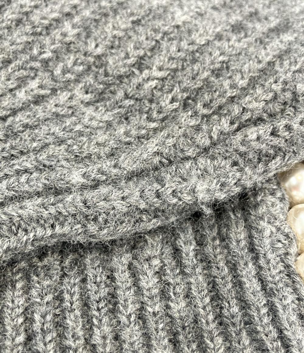 MADISON BLUE 長袖 ニット カーディガン パール レディース SIZE S マディソンブルー