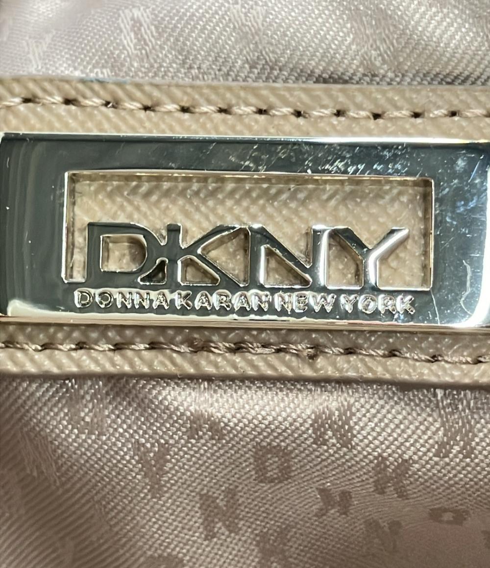 美品 DKNY DONNA KARAN NEW YORK ショルダーバッグ 2WAY 肩掛け 斜め掛け レザー レディース ダナキャランニューヨーク