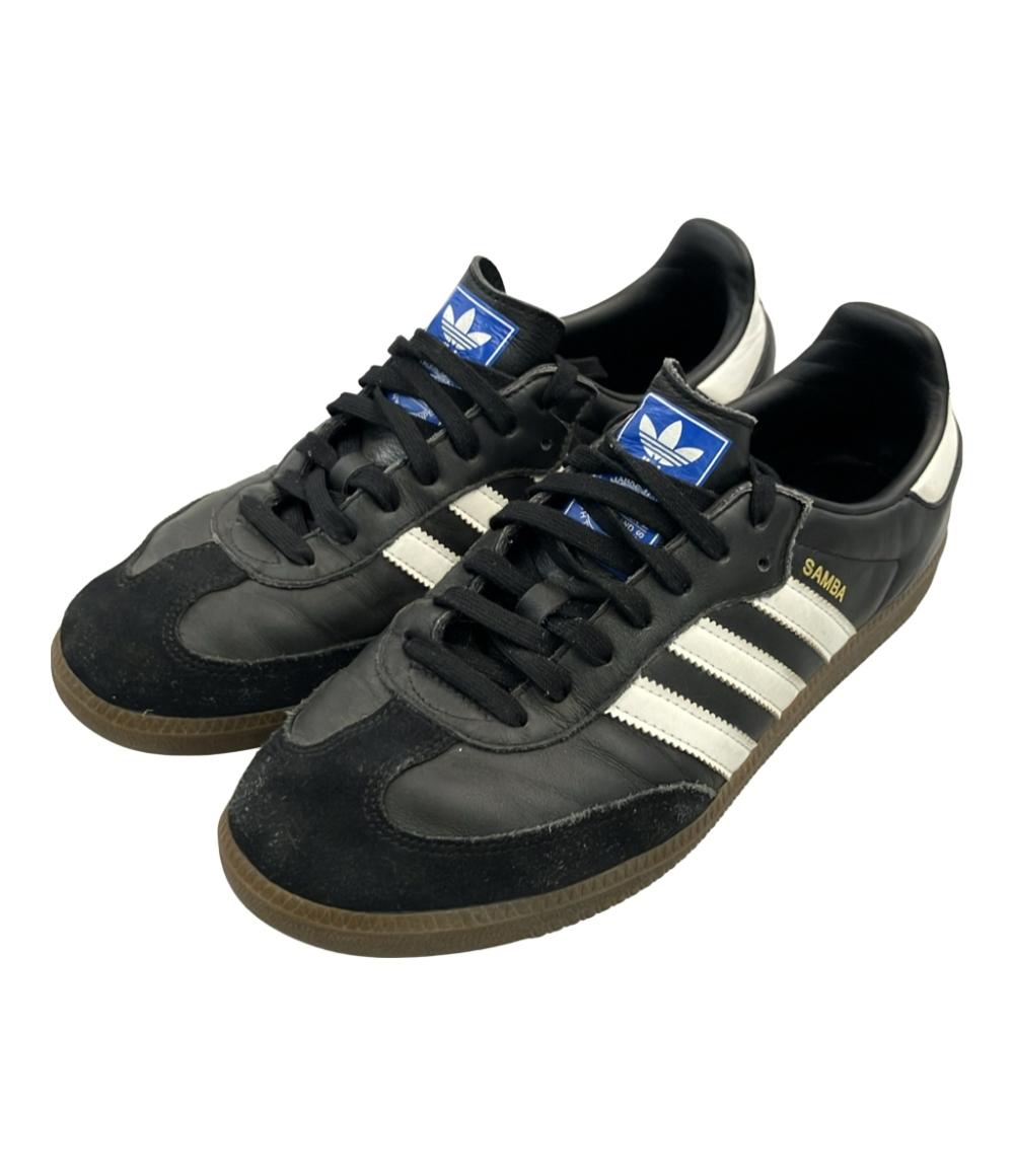 adidas / ローカットスニーカー/28cm/BLK/レザー/B75807 adidas ローカットスニーカー SAMBA B75807 メンズ SIZE 28.0 (XL