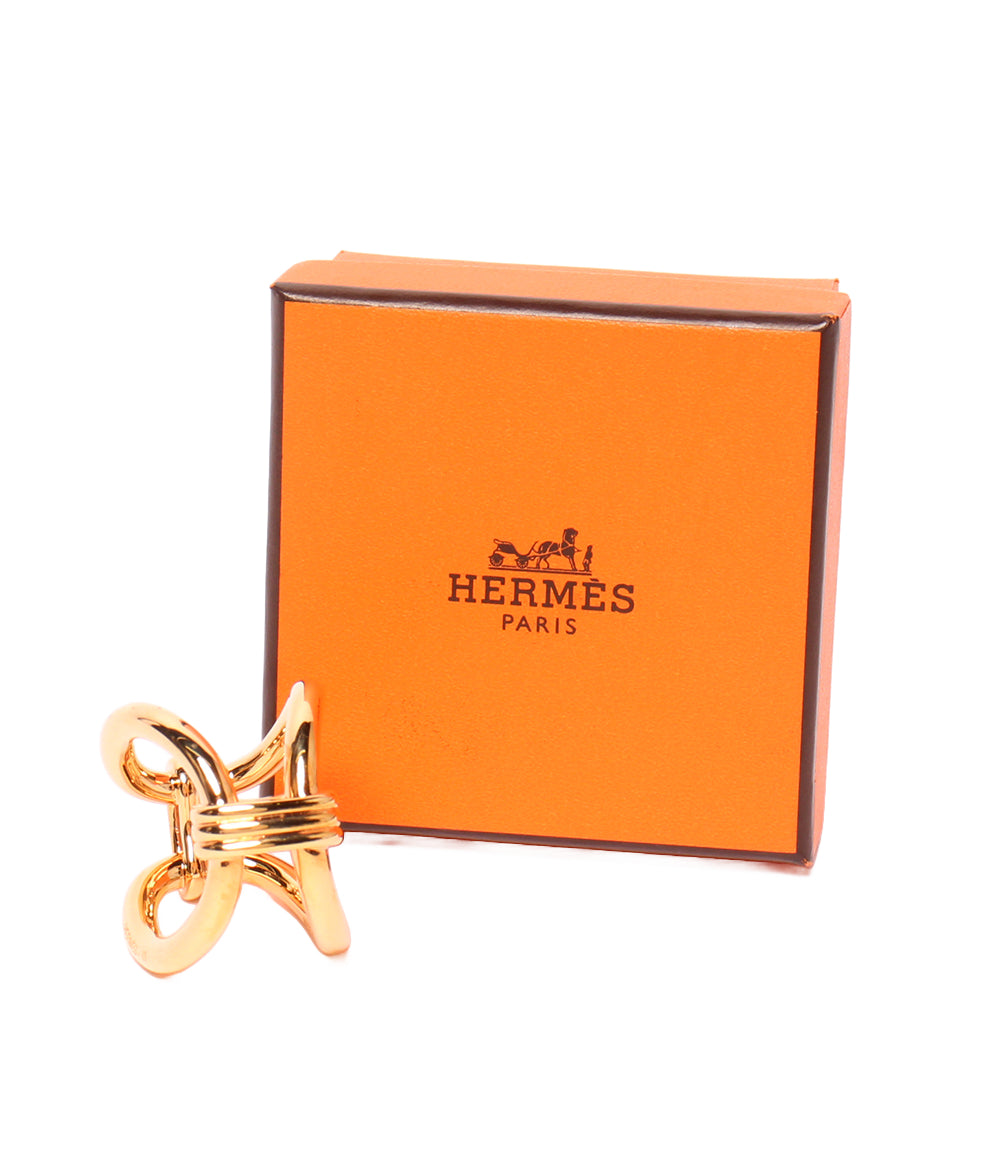 美品 HERMES スカーフリング レディース エルメス