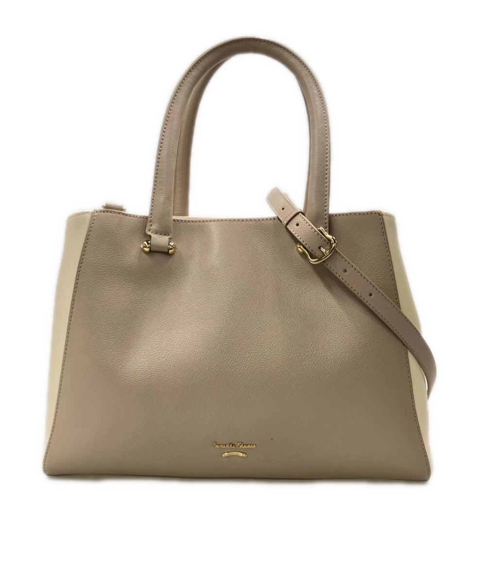 新品同様 Samantha Thavasa 2way トートバッグ ショルダーバッグ 斜め