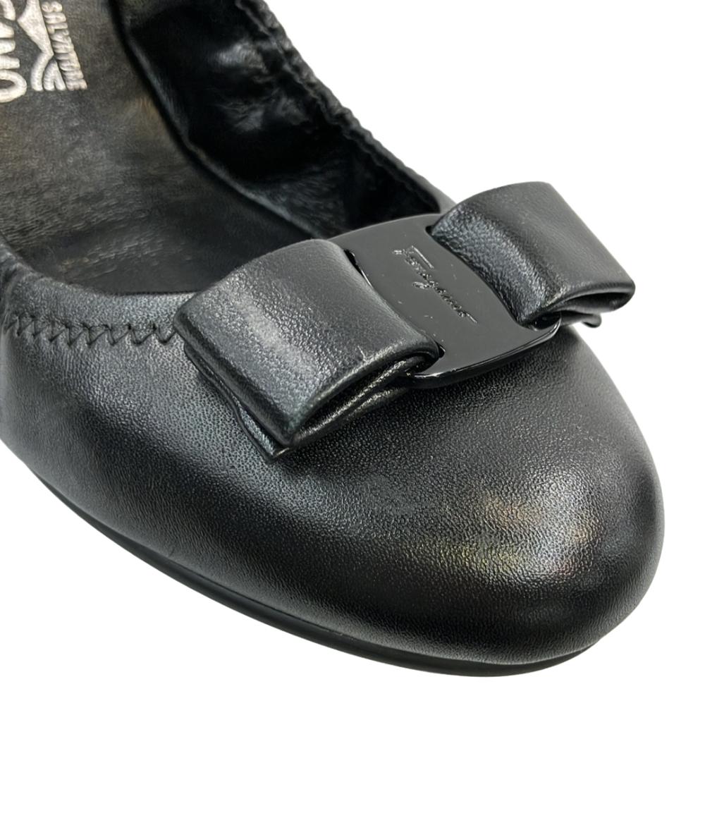 Salvatore Ferragamo フラットパンプス レディース SIZE 7 (24.1cm) サルヴァトーレフェラガモ