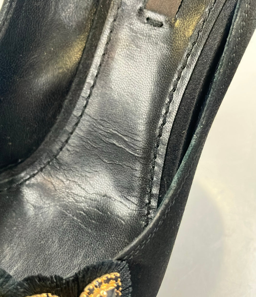 LOUIS VUITTON オープントゥパンプス レディース SIZE 36 1/2 (23.5cm) ルイ・ヴィトン
