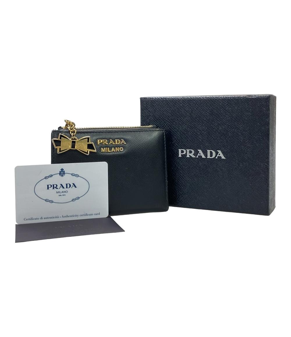 PRADA 二つ折り財布 サフィアーノ 1ML023 2CEG F0002 レディース プラダ