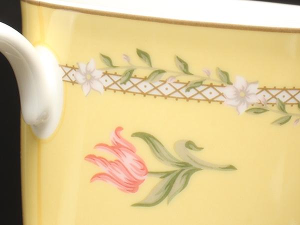 美品 TIFFANY&Co. マグカップ 2点セット ペア ピンクチューリップ ティファニー