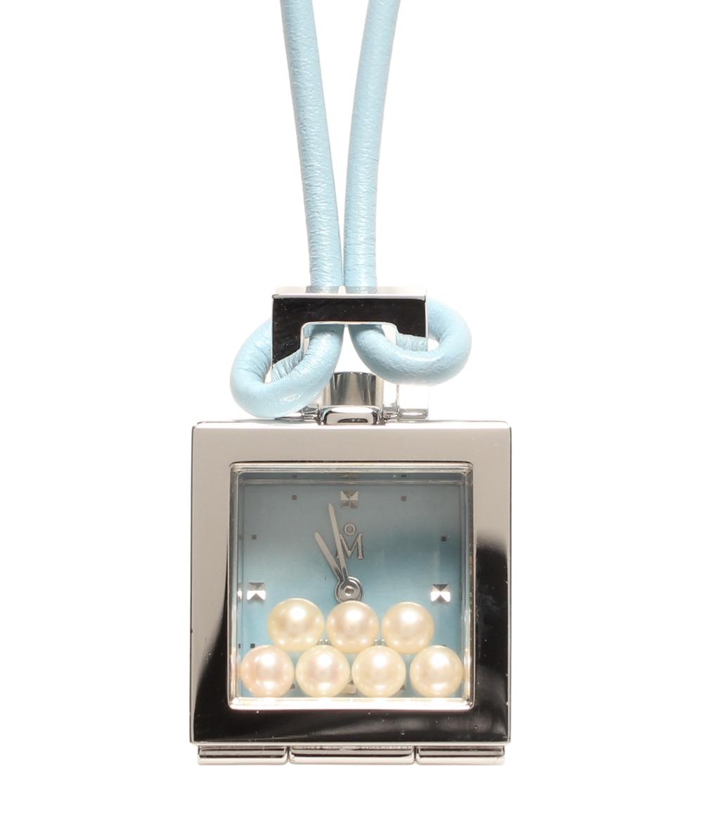 MIKIMOTO international ネックレス 時計 ベビーパール7P レディース