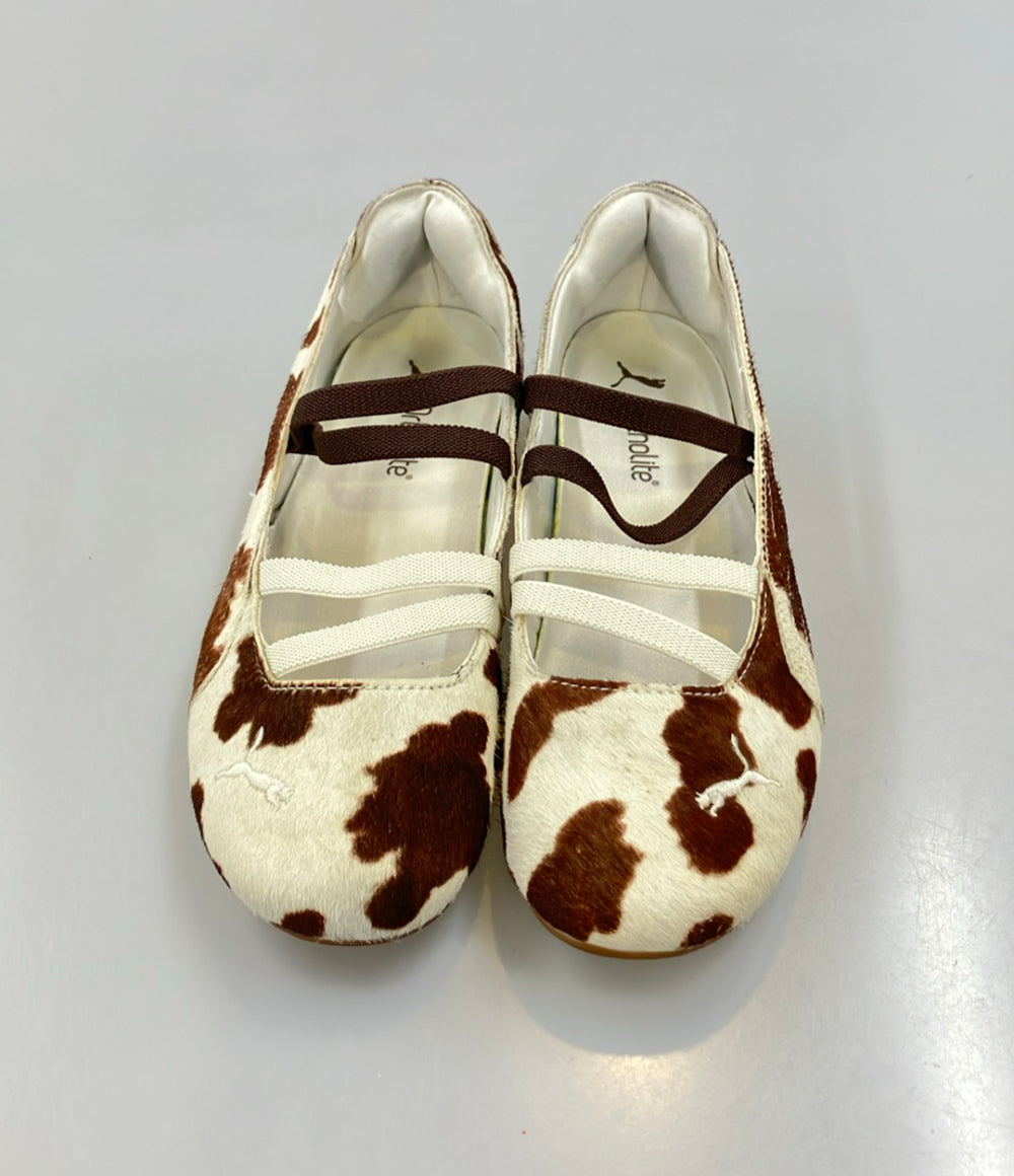 PUMA フラットシューズ W SPEEDCAT BALLET COW 407787-01 レディース SIZE 24.5 プーマ