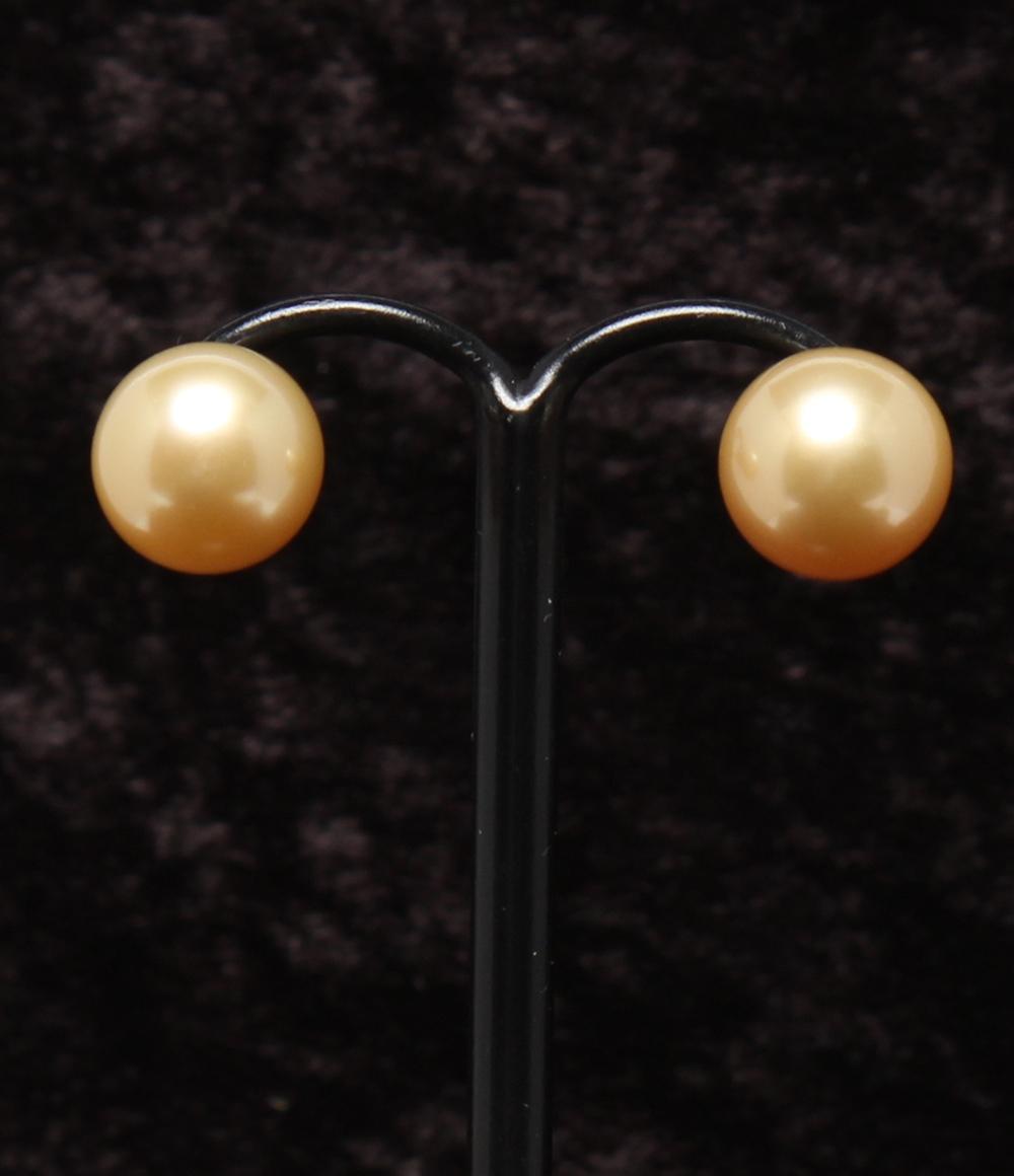 美品 ピアス K18 パール 10.5mm レディース – Rehello by BOOKOFF
