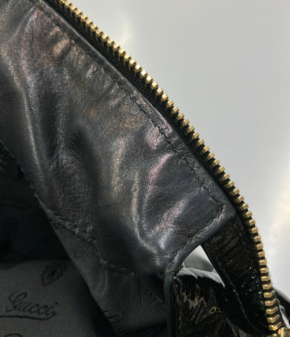 GUCCI ハンドバッグ エナメル 197020 486628 レディース グッチ