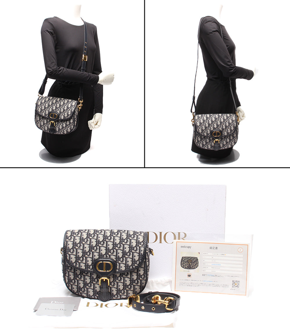 美品 Christian Dior ショルダーバッグ 斜め掛け 肩掛け トロッター マルチキャリーバッグ ディオールボビー レディース クリスチャンディオール