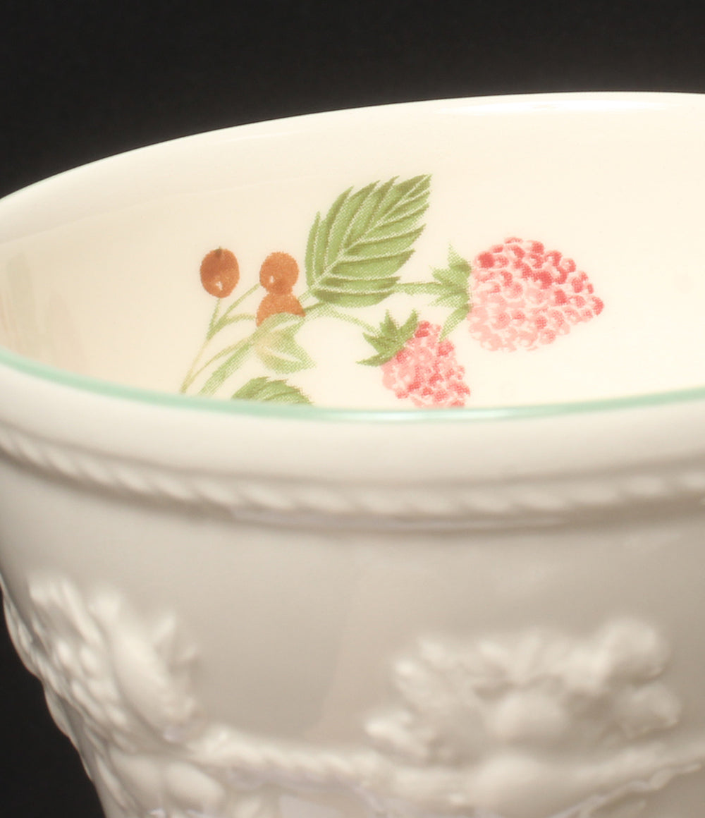 美品 WEDGWOOD プレート 皿 20cm マグカップ 4点セット フェスティビティ ラズベリー ウエッジウッド