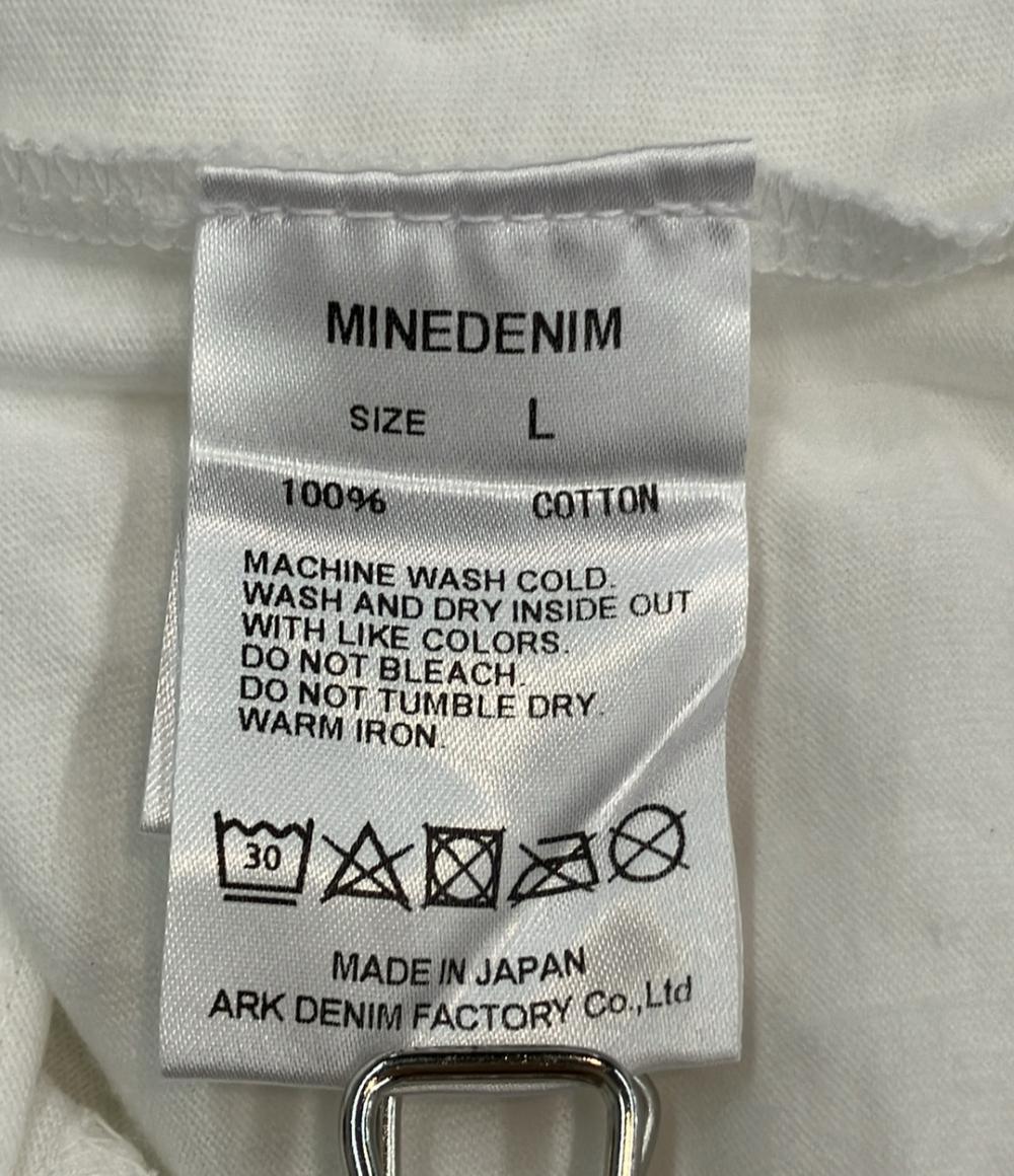 美品 MINEDENIM 半袖Tシャツ メンズ SIZE L マインデニム