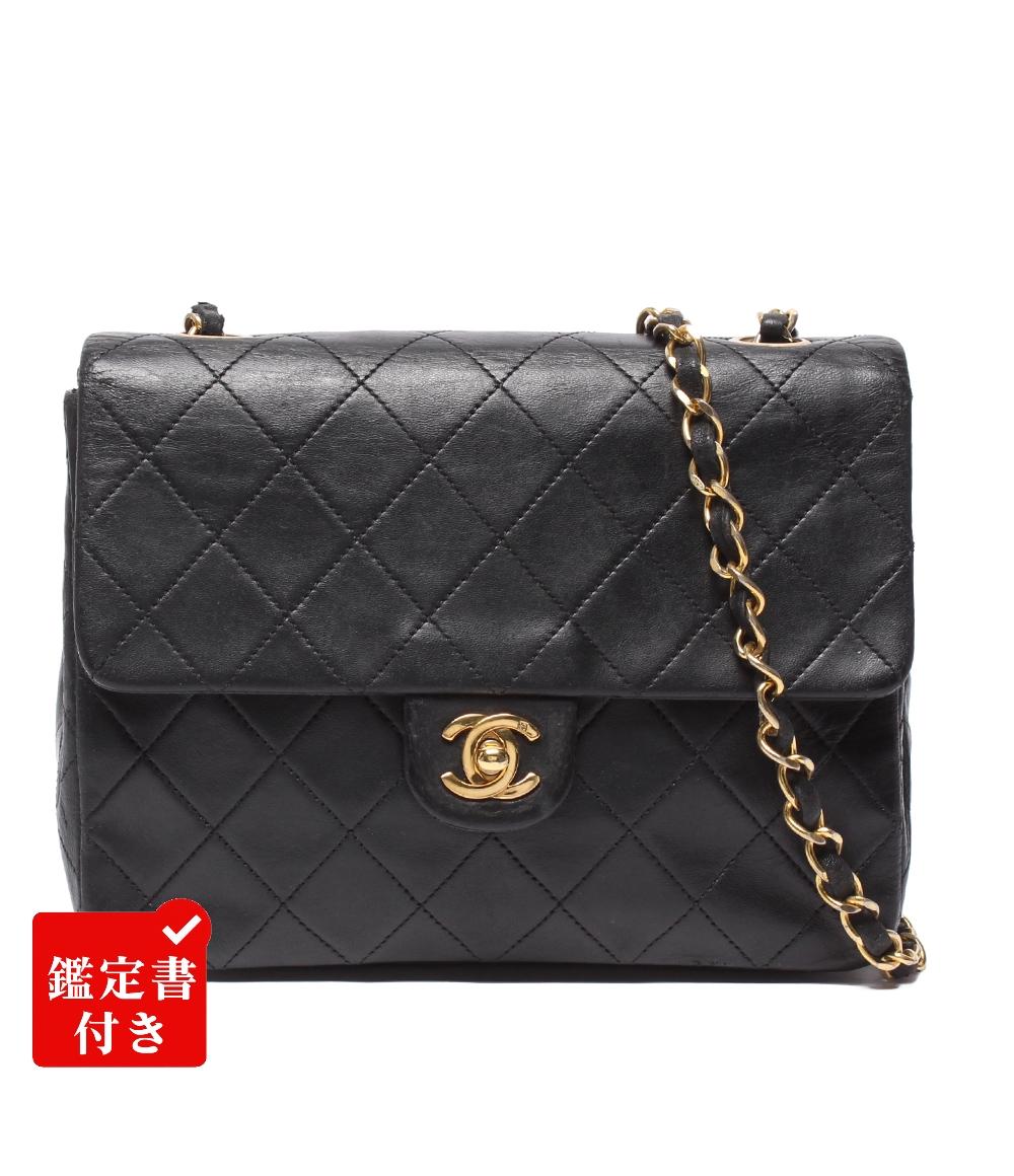 CHANEL チェーンショルダーバッグ ゴールド金具 ミニマトラッセ 20