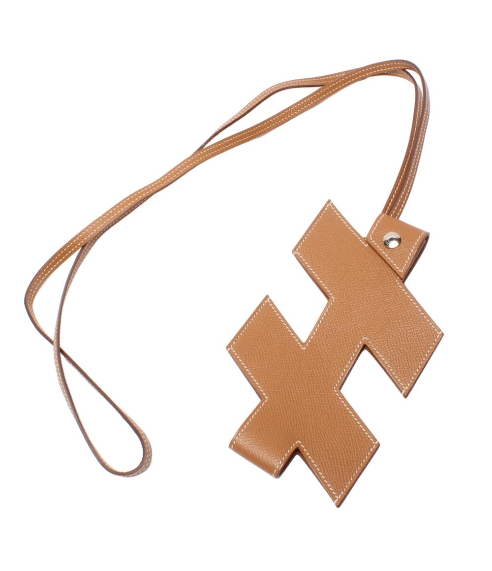 HERMES スマホケース Z刻印 シルバー金具 Hタグ レディース エルメス