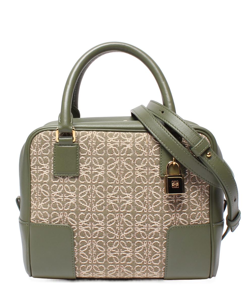 【希少品】LOEWE ショルダーバッグ 斜めがけ アナグラム シャイニングクロコ LOEWE 2way ハンドバッグ ショルダーバッグ 肩掛け 斜め掛け