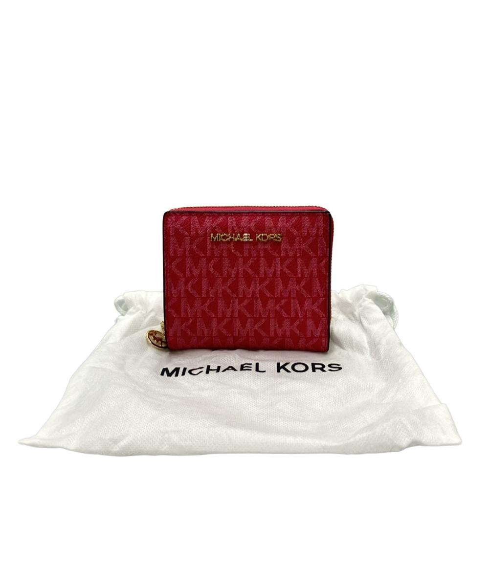 美品 MICHAEL KORS 二つ折り財布 レディース マイケルコース
