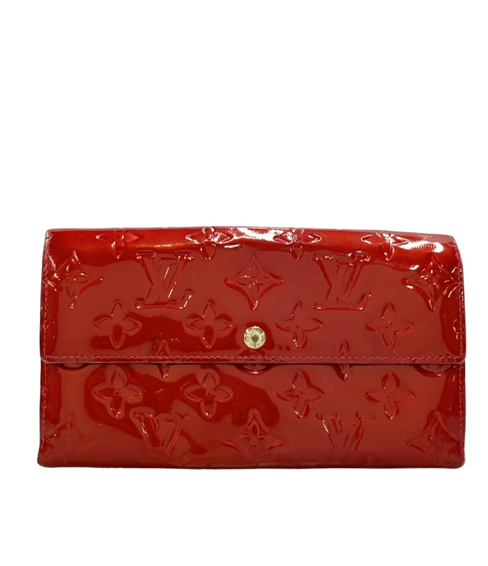 LOUIS VUITTON 長財布 ポルトフォイユ サラ ヴェルニ M93530