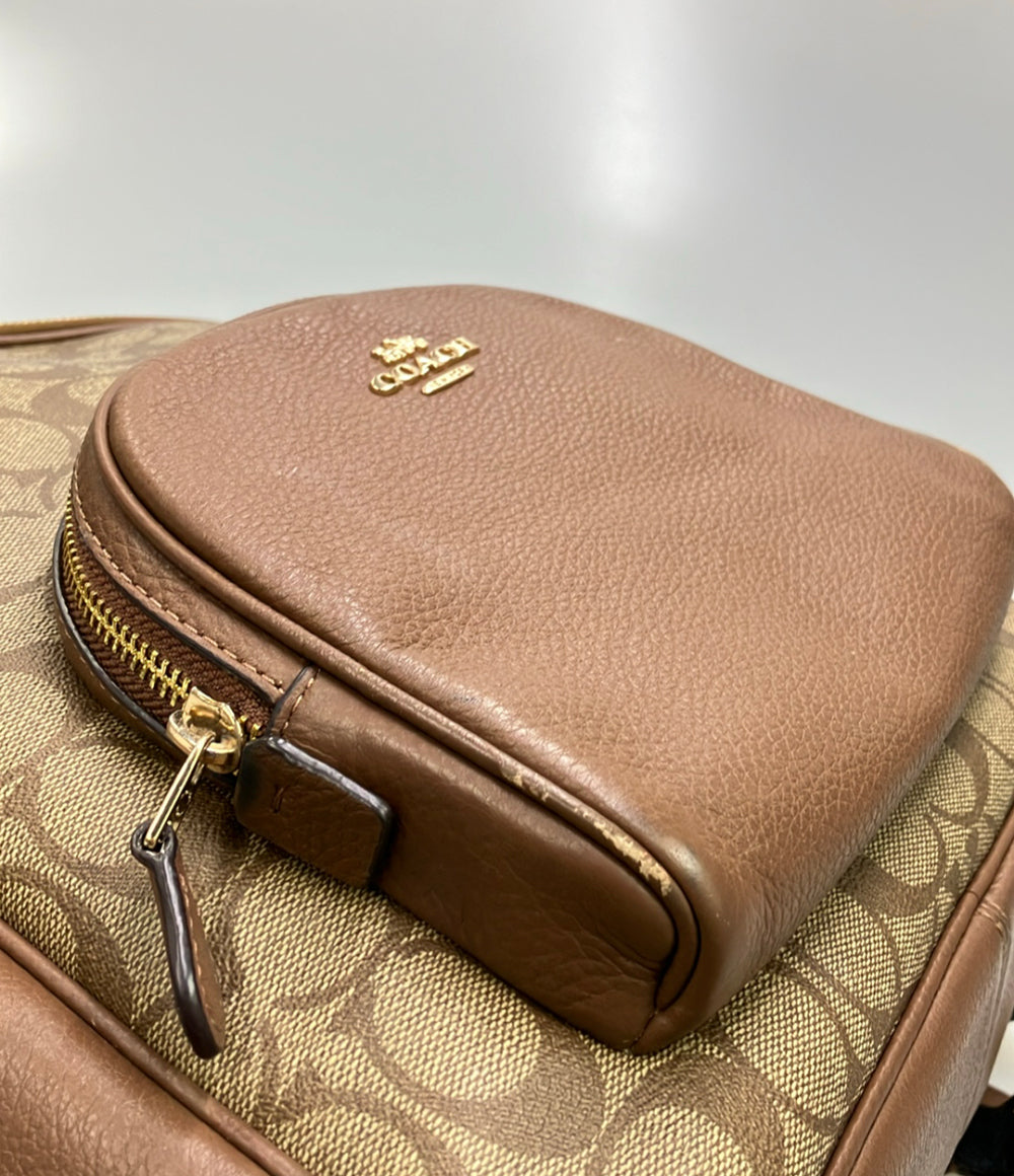 COACH リュック キャンバス レザー シグネチャー 5671 レディース コーチ