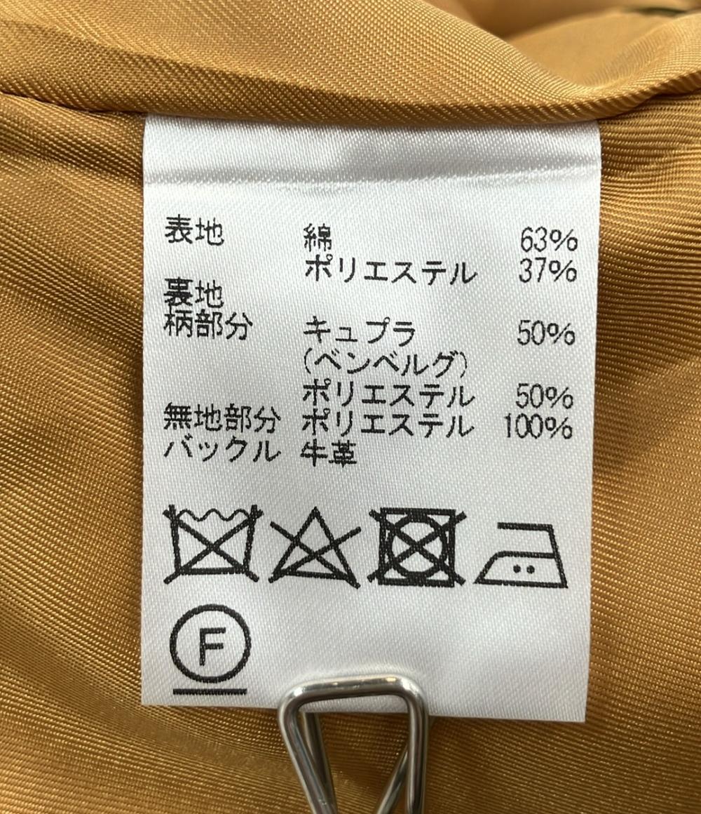 美品 アクアスキュータム トレンチコート 内側チェック レディース Aquascutum