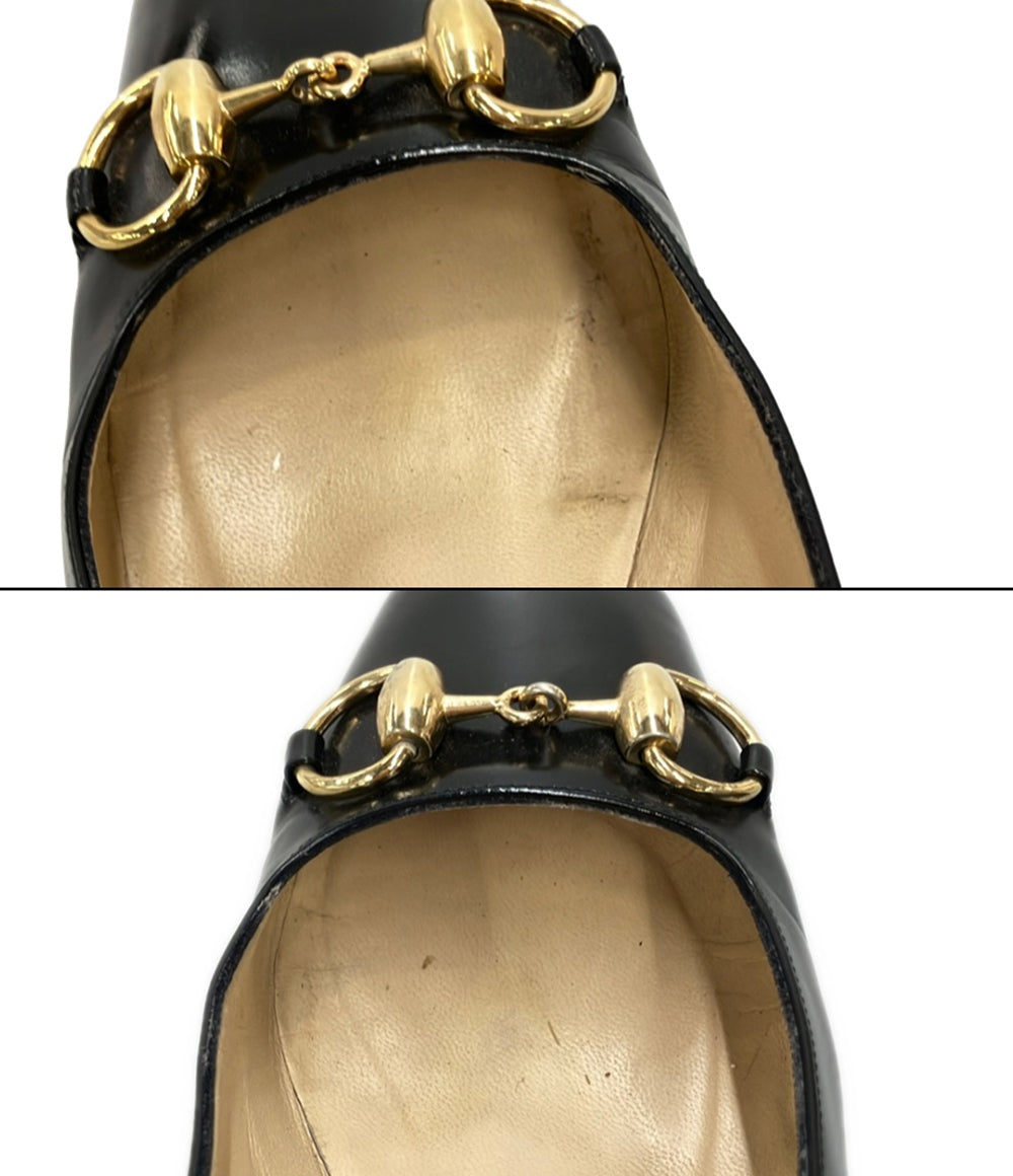 GUCCI ホースビット スクエアトゥ パンプス 101-2293 レディース SIZE 36 (23cm) グッチ