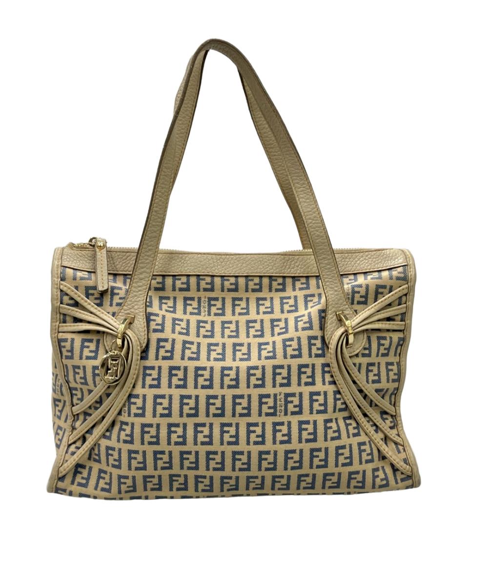 FENDI トートバッグ ズッキーノ キャンバス レディース フェンディ