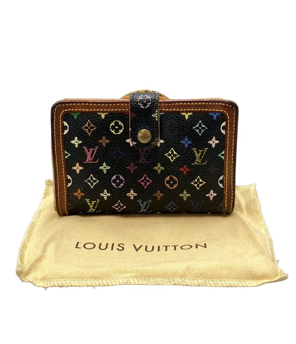 LOUIS VUITTON 二つ折り財布 がま口 ポルトフォイユ ヴィエノワ マルチカラー M92988 レディース ルイ・ヴィトン