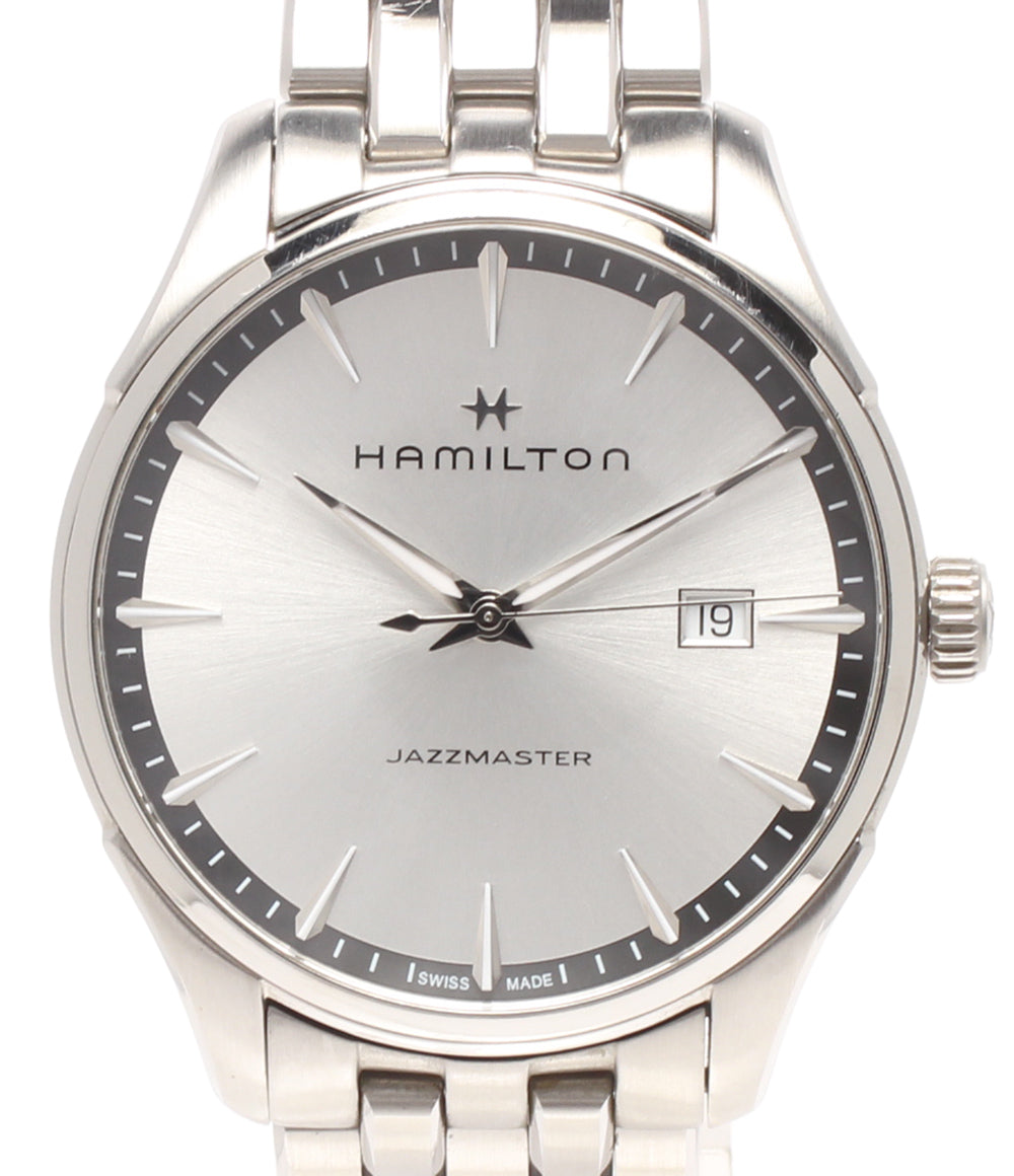 ハミルトン 腕時計 ジャズマスター H324510 クオーツ シルバー メンズ HAMILTON HAMILTON 腕時計 ジャズマスター クオーツ シルバー H324510 メンズ