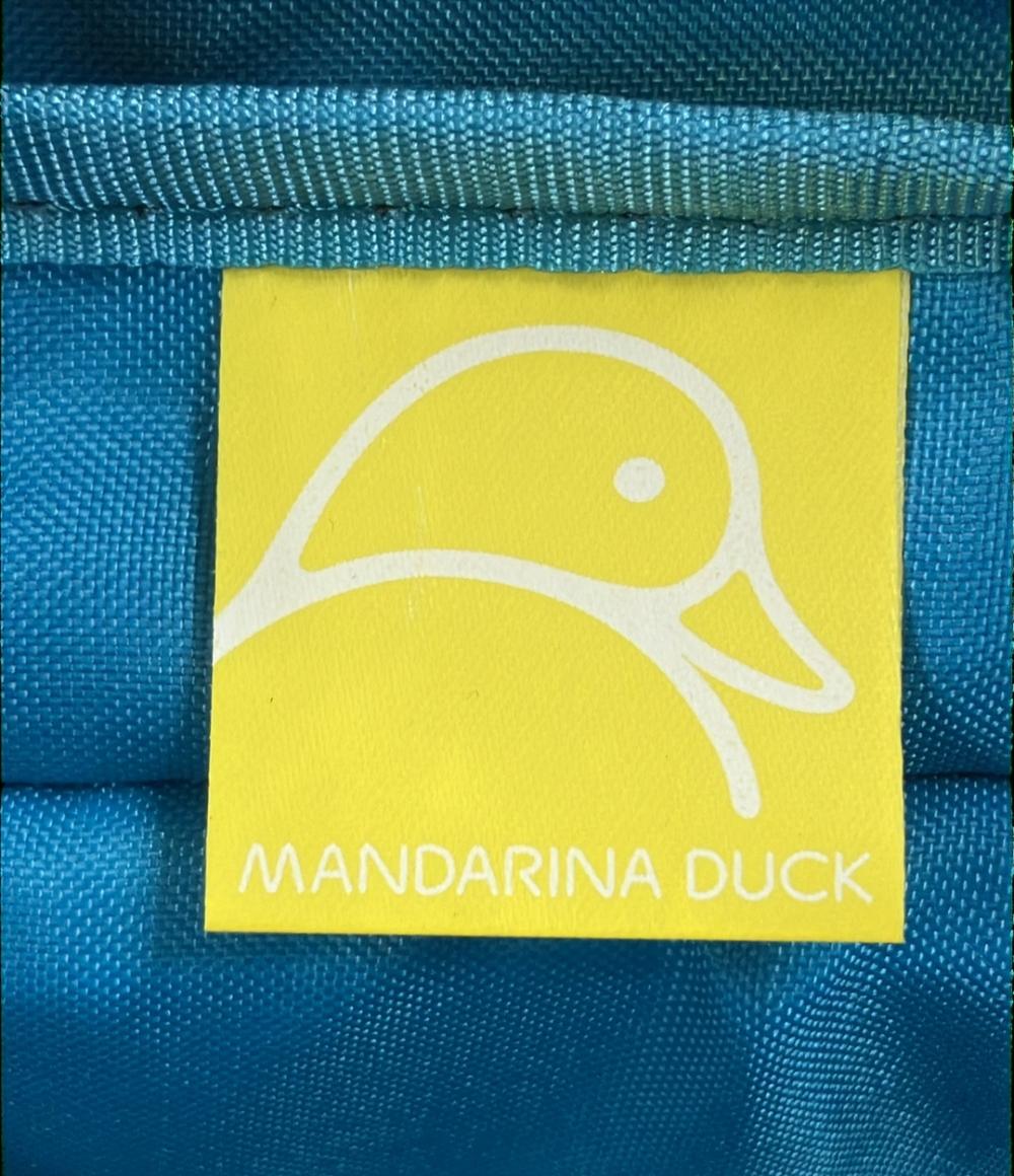 美品 MANDARINA DUCK ビジネスバッグ ブリーフケース ショルダーバッグ 斜め掛け メンズ マンダリナダック