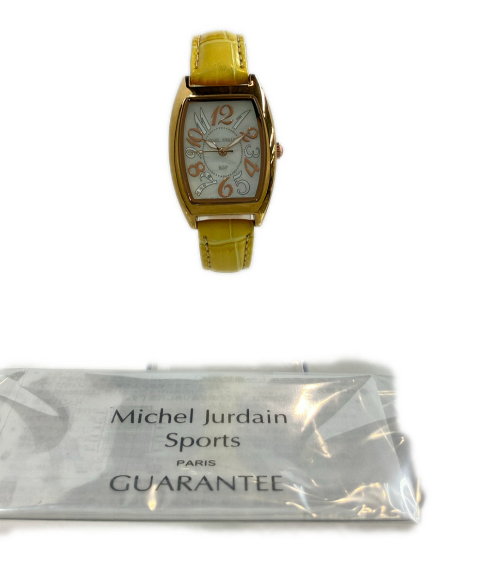 MICHEL JURDAIN 腕時計 ソーラー シェル SL-2100 レディース ミッシェル・ジョルダン