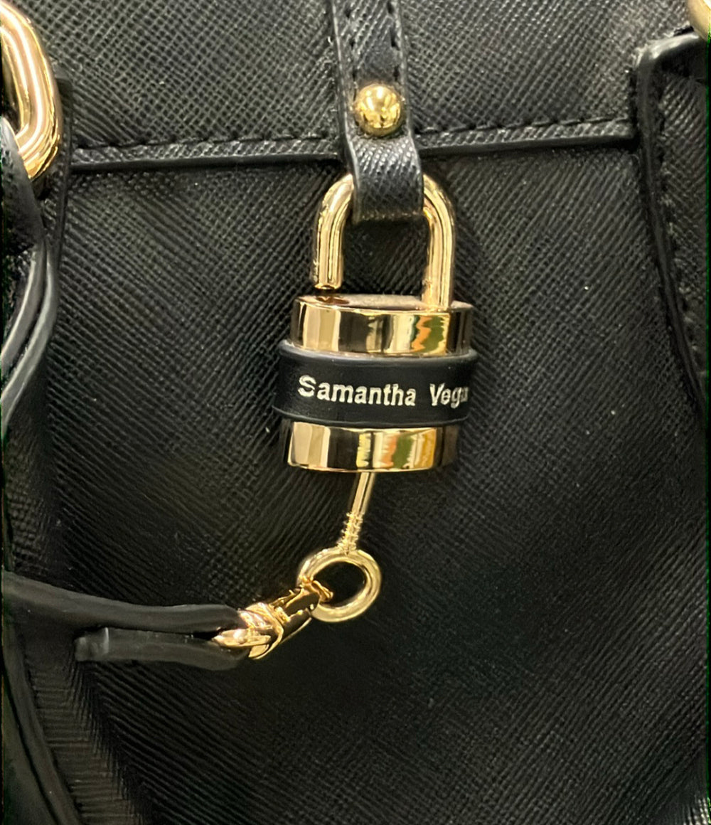 美品 Samantha Vega ハンドバッグ ショルダーバッグ 2WAY 斜め掛け レディース サマンサベガ