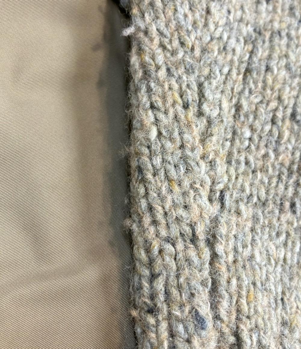 ENFOLD アシメントリーヘムレイヤードカーディガン レディース SIZE 38 エンフォルド