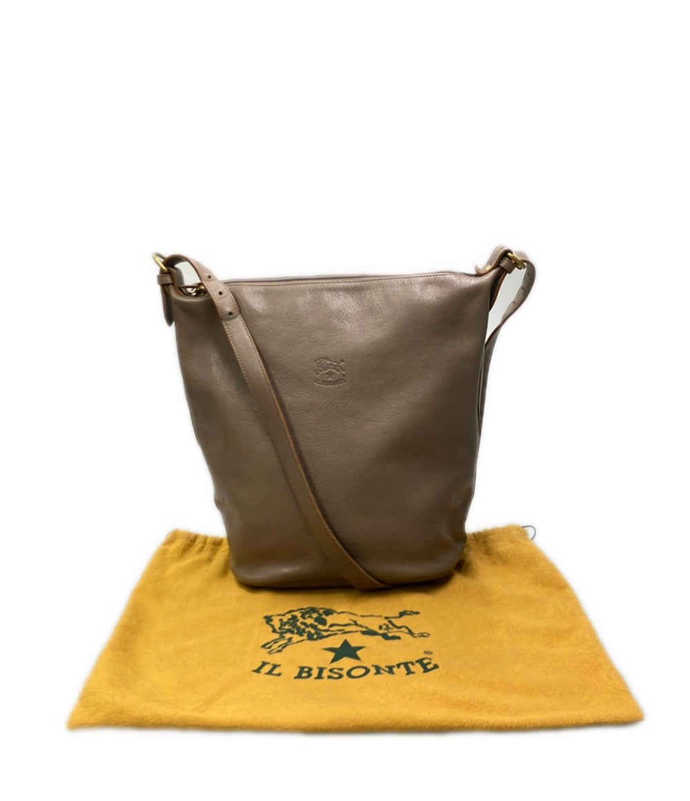 IL BISONTE ショルダーバッグ 斜め掛け レザー ユニセックス イルビゾンテ