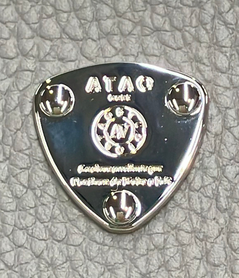 美品 ATAO L字ファスナー長財布 レディース アタオ
