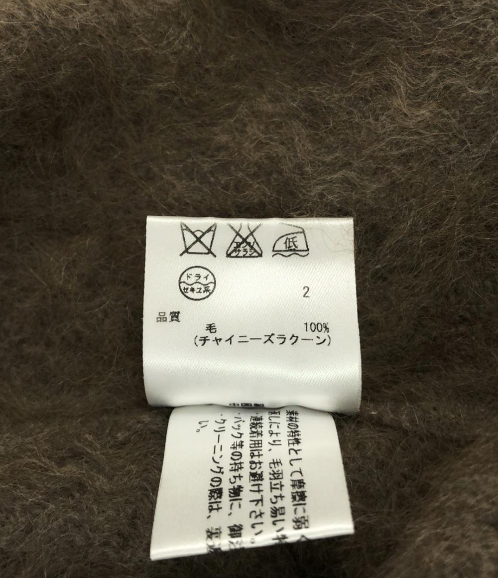 ベイジ ロングカーディガン レディース SIZE 4 (S) BEIGE.