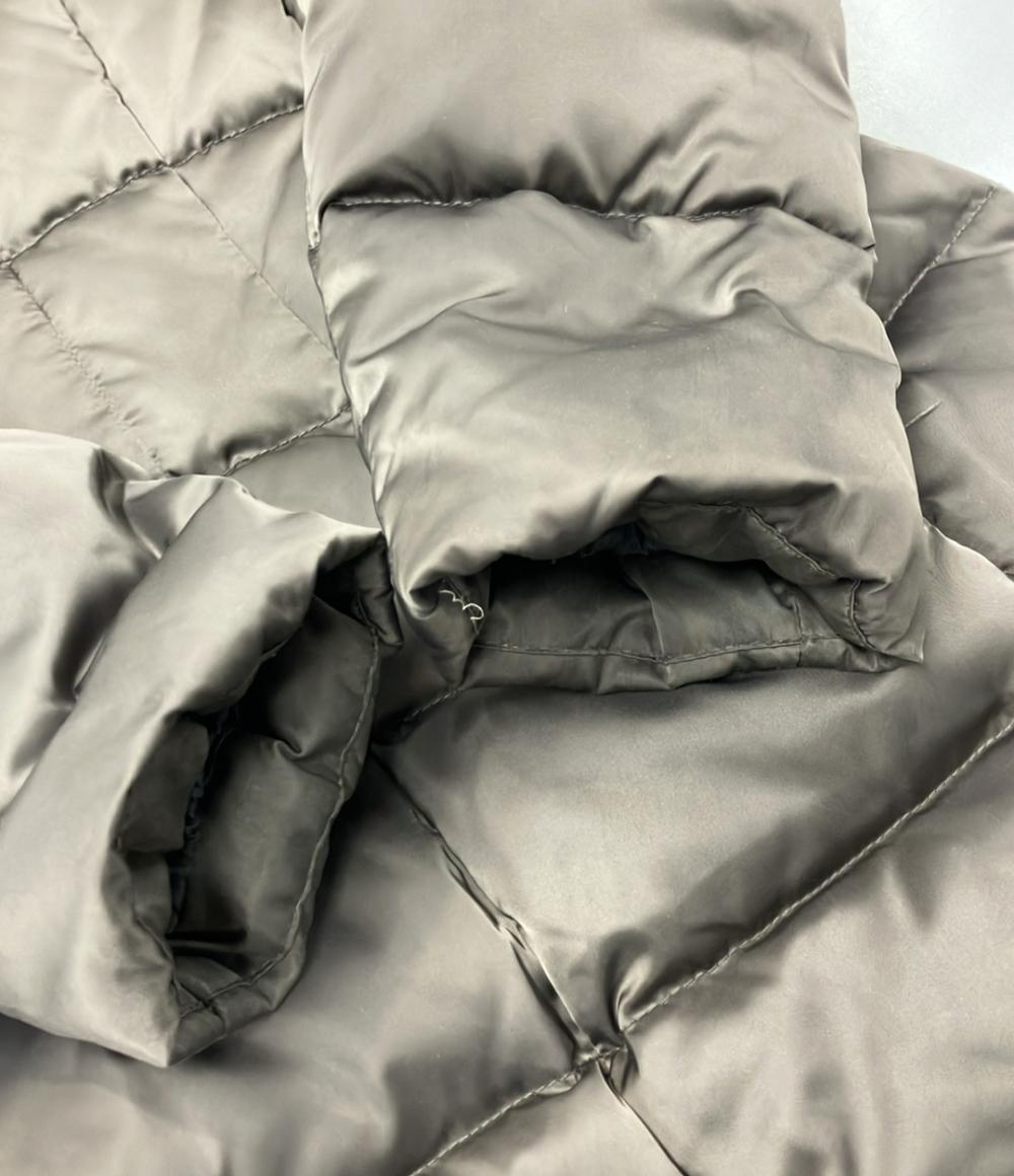 ザラベーシック フーデッドハーフダウンジャケット アウター コート レディース SIZE L ZARA BASIC