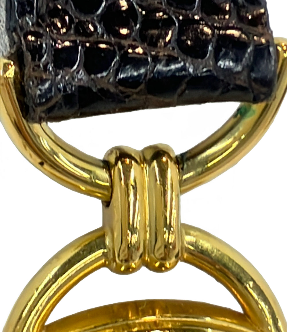 GUCCI 腕時計 クオーツ ブラック 6000L レディース グッチ