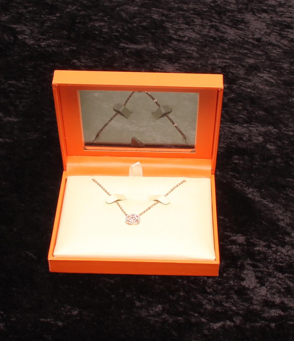 美品 フォリフォリ ネックレス SV925 フラワーモチーフ レディース Folli Follie