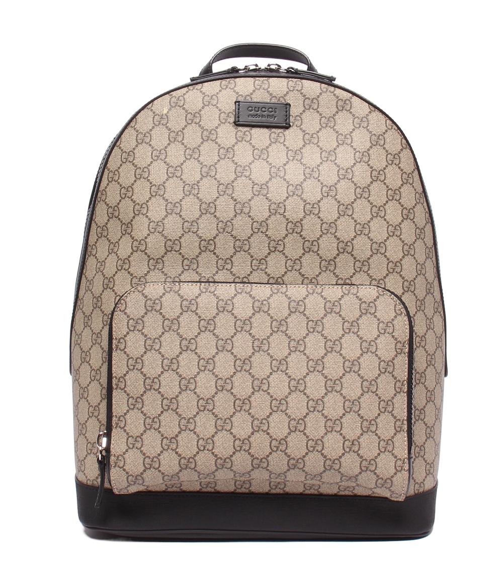 GUCCI グッチ リュック バックパック GGスプリーム キャンバス 黒